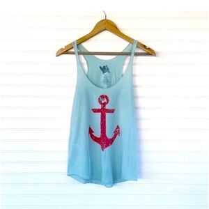 Luv Surf mint green tank top size XS